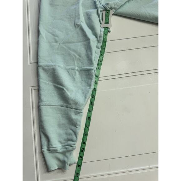 LoveShackFancy Etty Joggers Womens Size Small Aqua Hand Dye Pants *READ - Picture 6 of 9